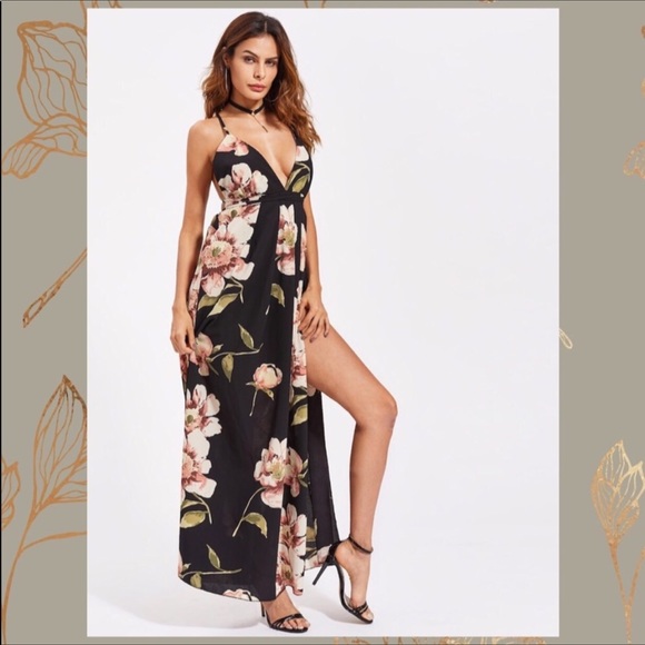 ๐HPx2๐ Beautiful Floral Maxi Dress - Picture 5 of 6